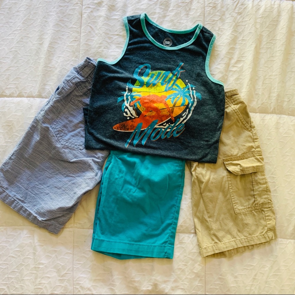 3 Pairs boys shorts sz 8